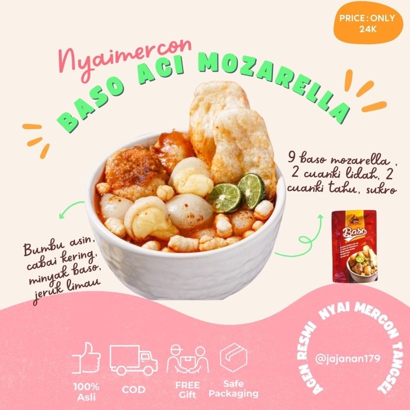 

Nyai Mercon Baso Aci Mozarella Nyaimercon (agen resmi)