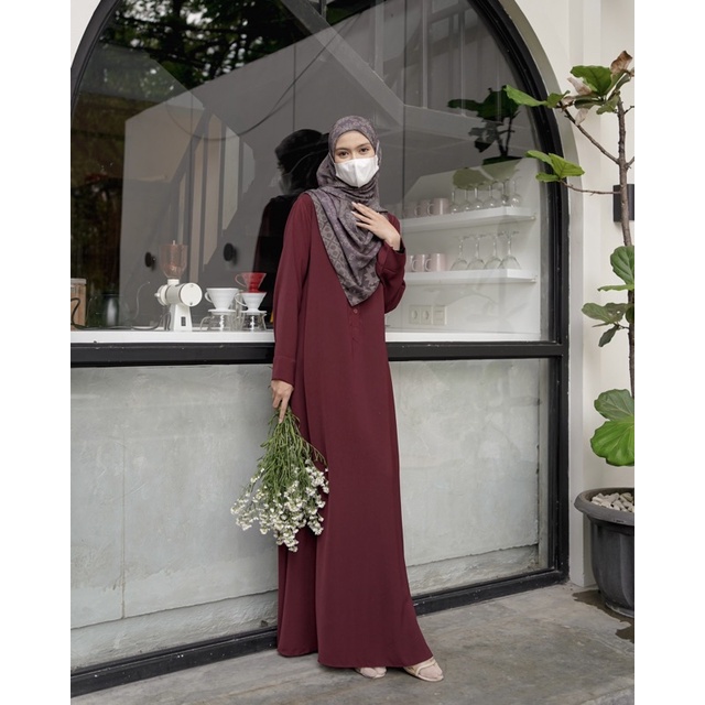 Azmiza - Basic Dress Murakami - Sahara Platinum
