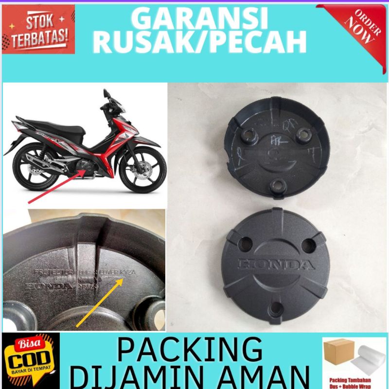 Cover tutup bak kopling New Supra X 125 Fi ( Supra Helm-in ) Original Tutup Cover Kaper Tutup Mesin 