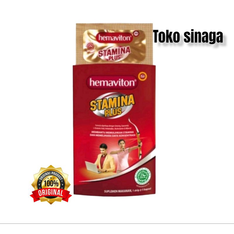 Hemaviton Stamina Plus Per strip.