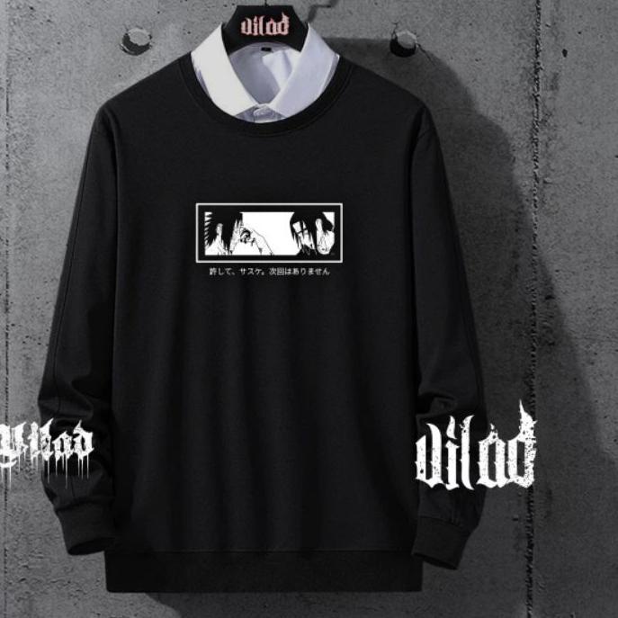 GRATIS ONGKIR✅D'CUANIN Crewneck Anime . crewneck pria distro . sweater anime . crewneck cowok aesthe