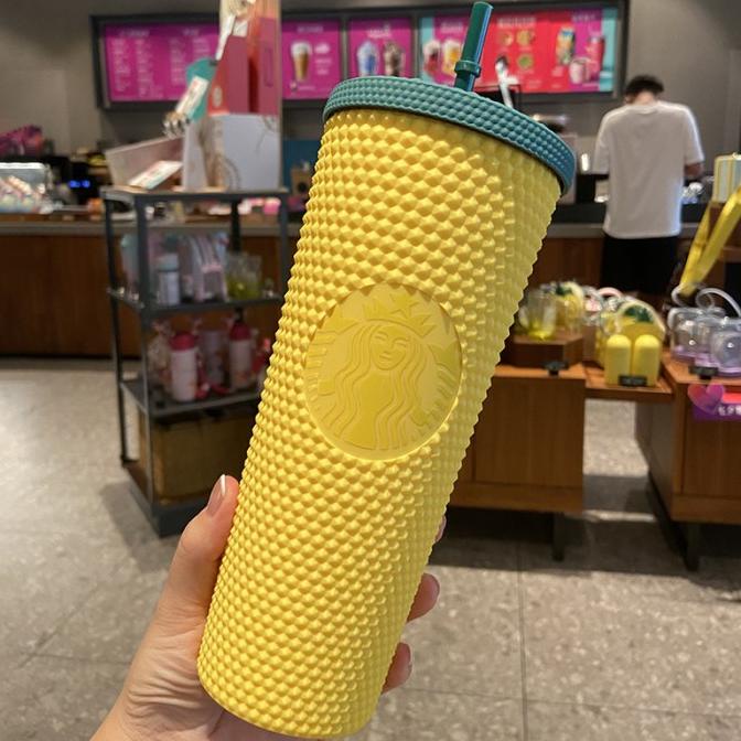 Starbucks Cold Cup Bling Plastic Tumbler Cup Authentic Import Original