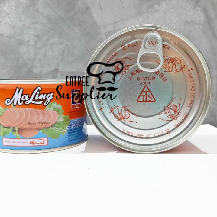 

Beli Dong--TERMURAH Ma Ling TTS 397gr Luncheon Pork Meat / Ham Daging Babi Maling NON HALAL