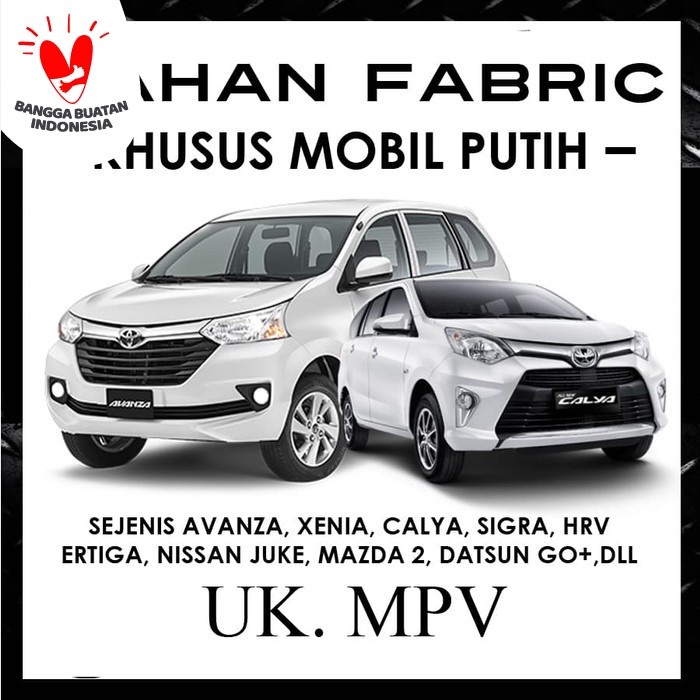 {BEKAS} Cover Mobil Khusus Mobil Putih Ukuran Small MPV Avanza Calya Ertiga - AVANZA Diskon