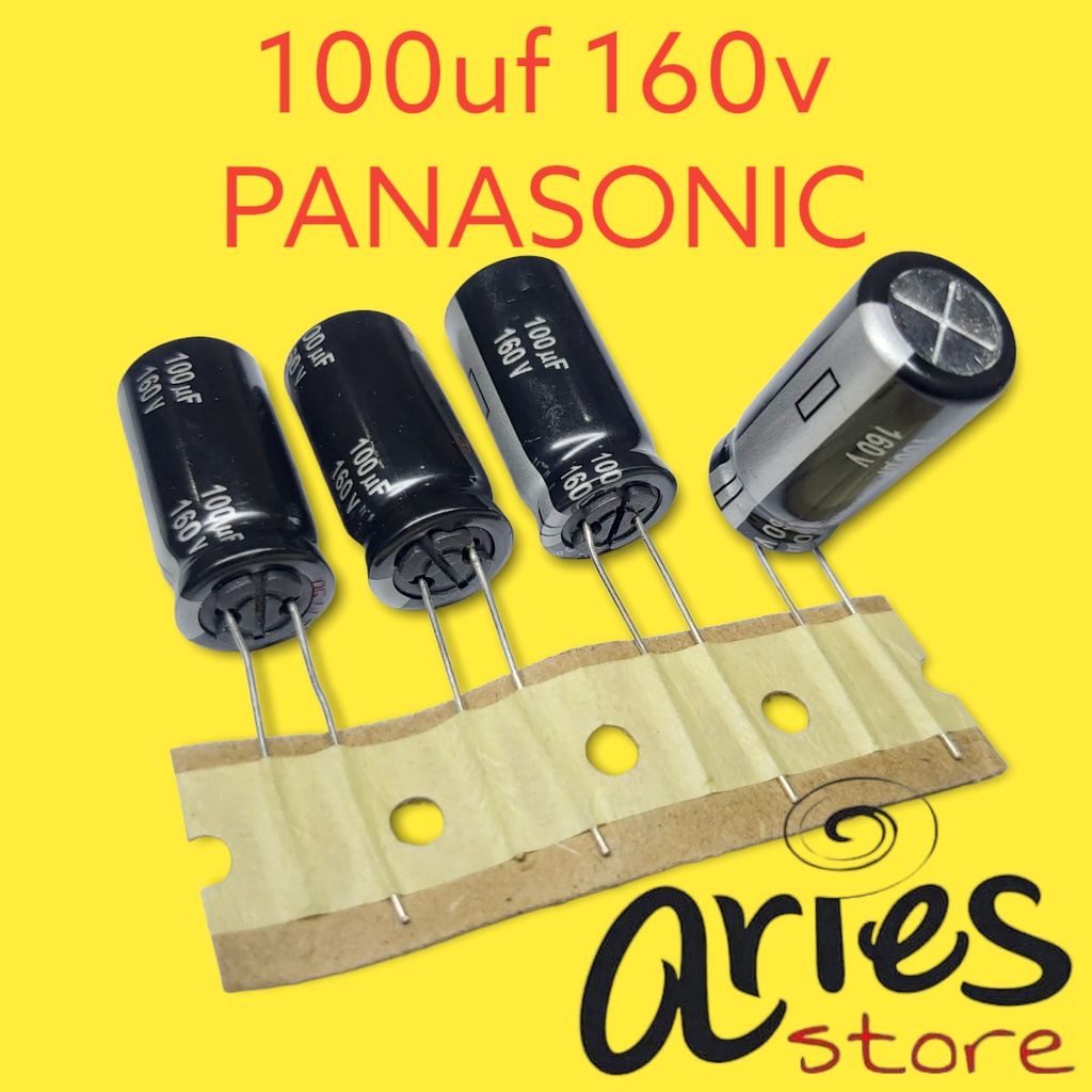 ELCO 100uf 160v PANASONIC HITAM