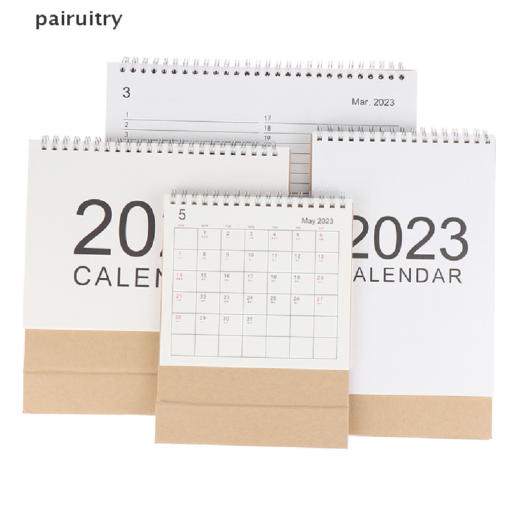 Prt 2023 Kalender Meja Mini Dengan Planner Jadwal Harian PRT