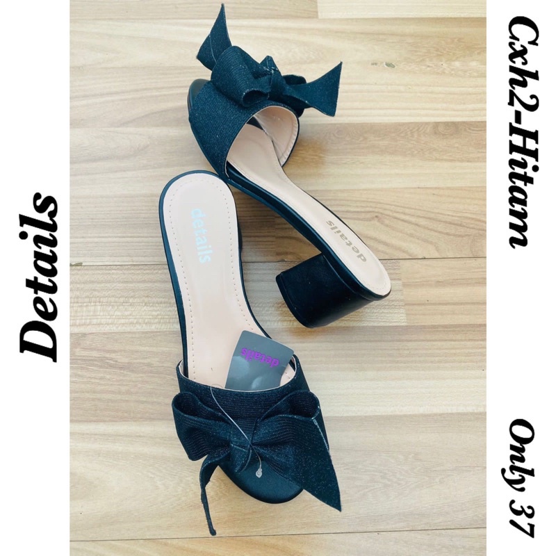 Promo heels details Pita cantik