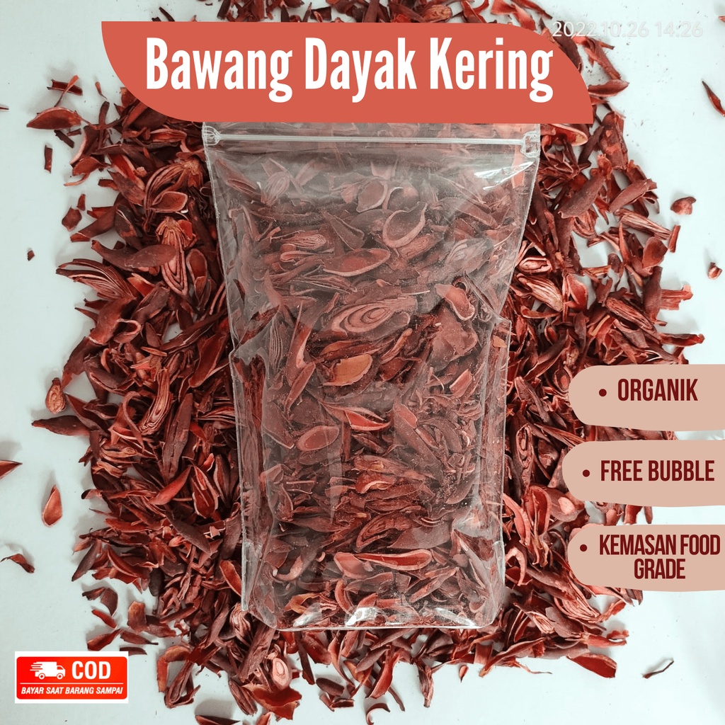 Bawang dayak kering organik