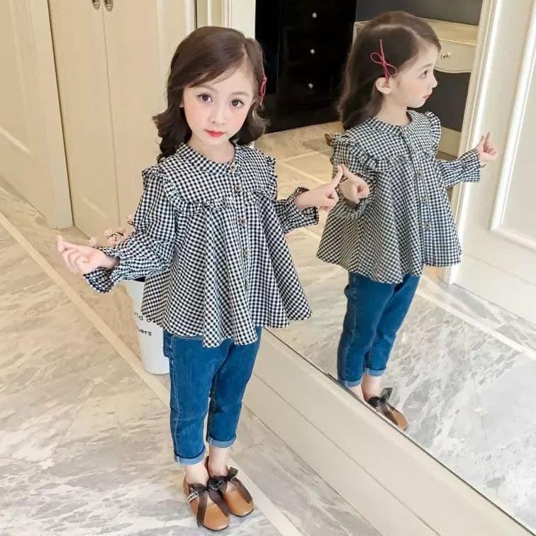 {ST.31Oc22х} BLUS ANAK PEREMPUAN UMUR 2 - 13 TAHUN || BLUS GEMPI / baju anak perempuan / pakaian ana