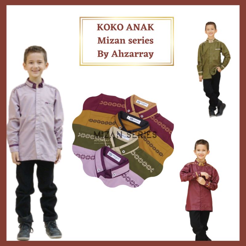 BAJU KOKO ANAK MIZAN SERIES AHZARAYY