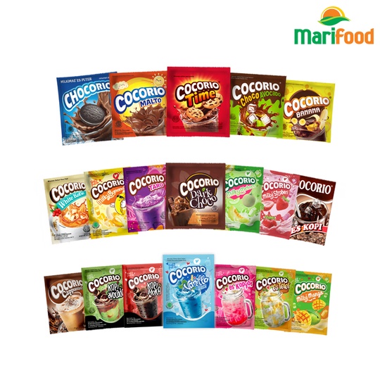

New! COCORIO - Minuman Serbuk Rasa Buah dan Coklat