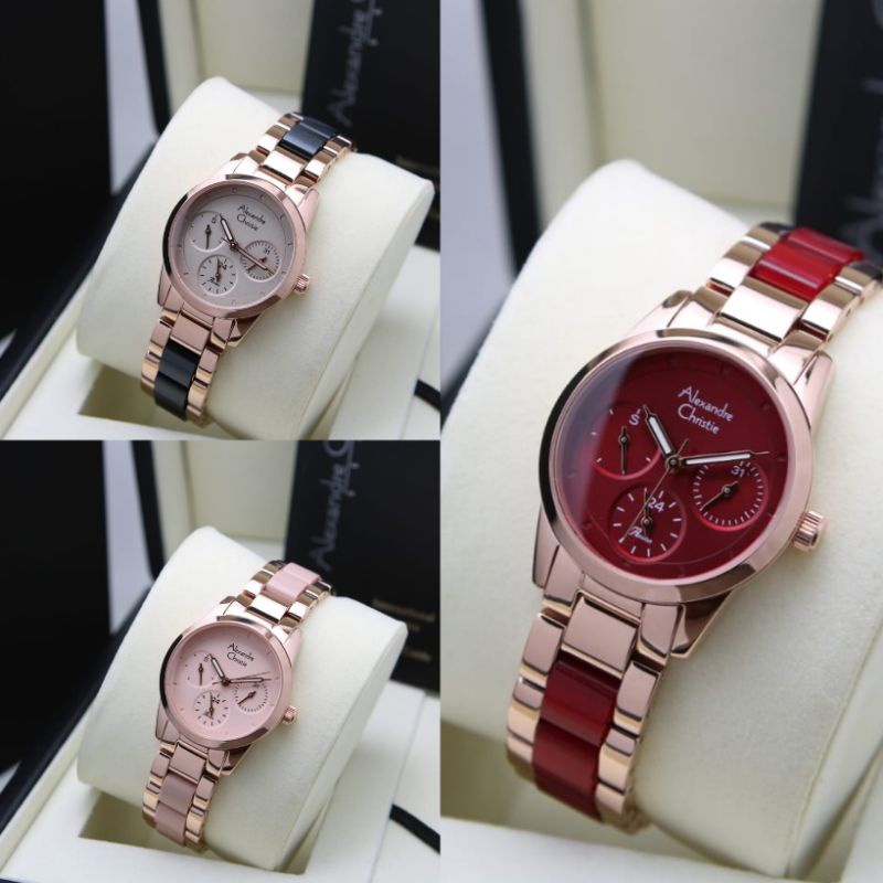 [ BEST SELLER ] JAM TANGAN WANITA ALEXANDRE CHRISTIE AC2A27 / AC 2A27 ORIGINAL GARANSI RESMI 1 TAHUN