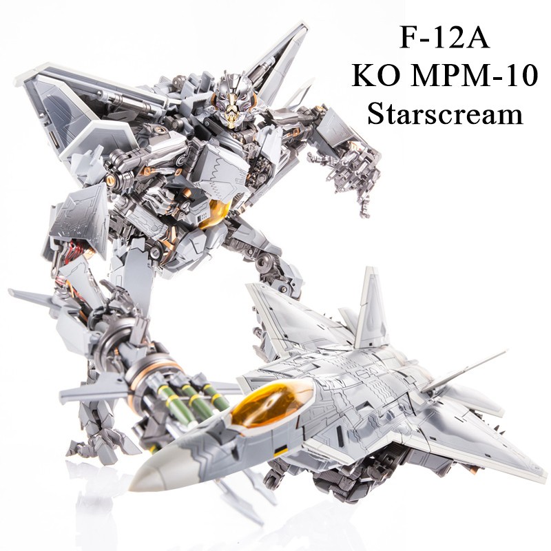 STARSCREAM F-12 Metal Deformation Transform Robot MPM 10