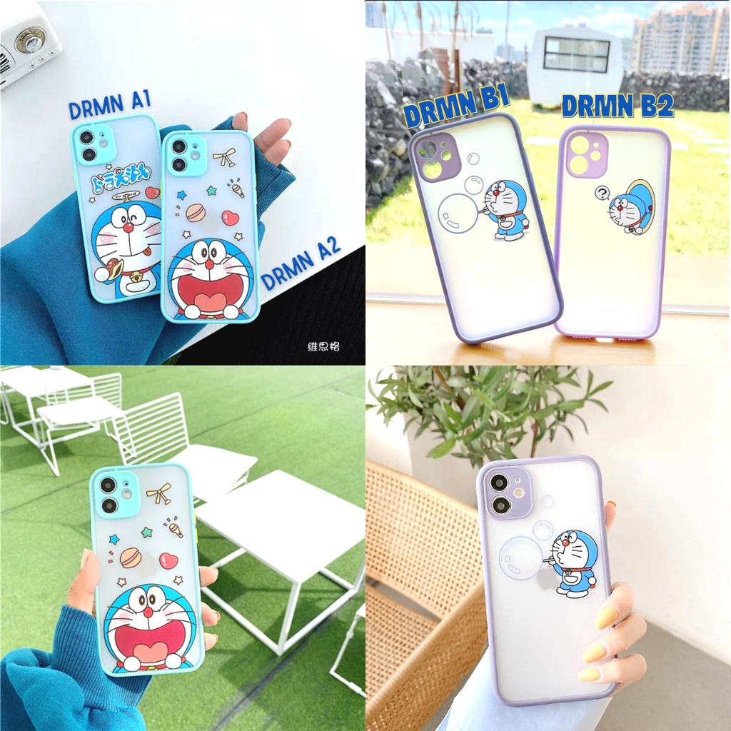Case Doraemon Vivo Y12s Y20 Y20s Y12 Y15 Y17 Casing Karakter
