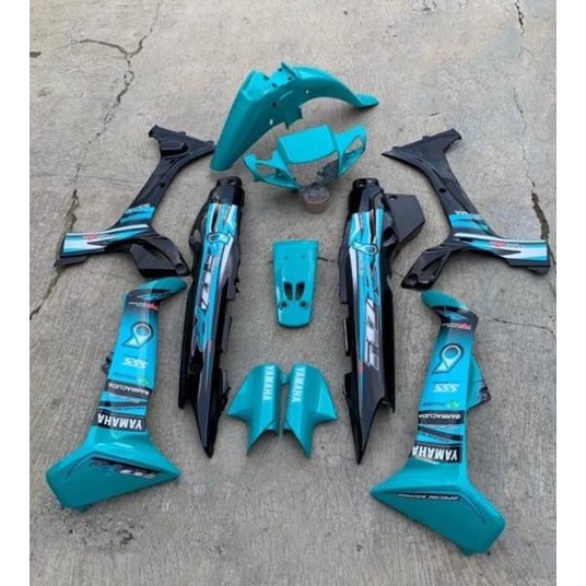 Cover Body Fizr Full Set body Halus Cover Body Yamaha Fiz r Petronas