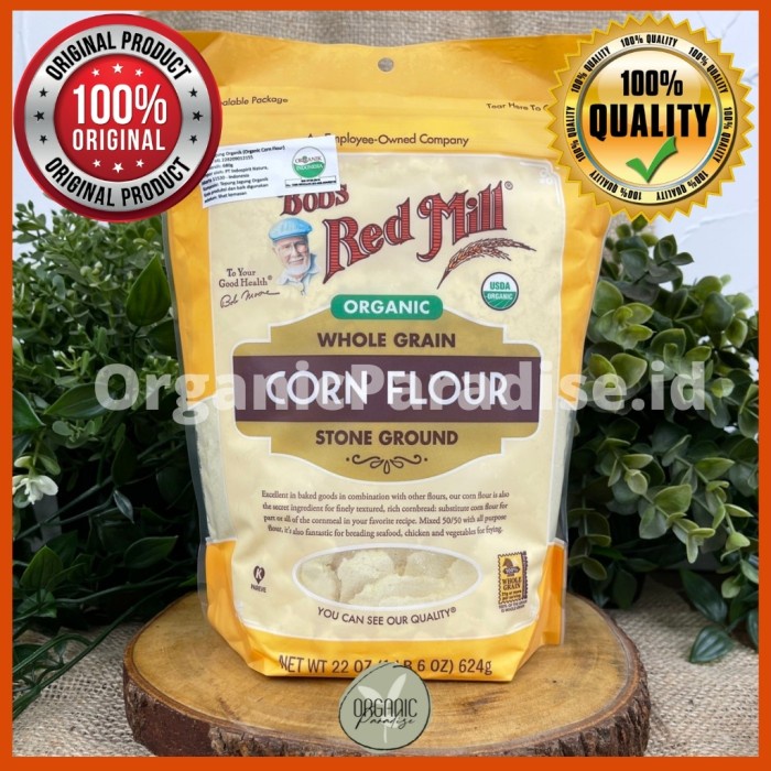 

Bob's Red Mill Organic Corn Flour 624 gr / Tepung Jagung Organik