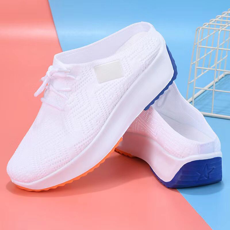 Sepatu Wedges Wanita Import JN3123 / Wedges Shoes Wanita fliknit