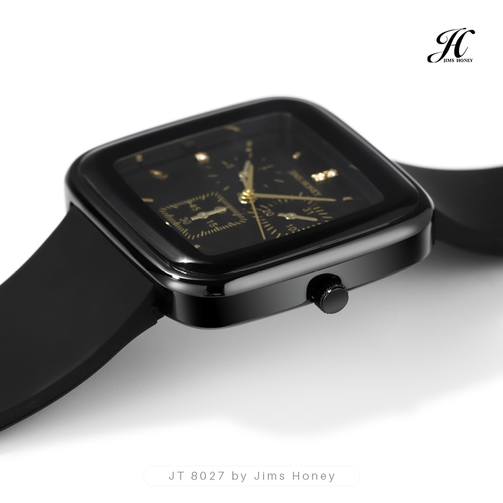 Jims Honey - JT 8027 - Jam Tangan Unisex - Free Box + Baterai
