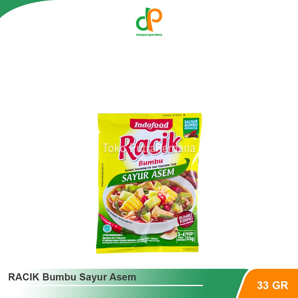 

BUMBU RACIK INDOFOOD Sayur Asem 33gr