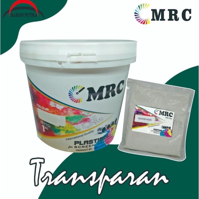 

=====] PLASTISOL MRC TRANSPARAN 1KG CAN