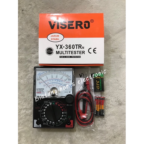 Avometer Multitester Visero YX360