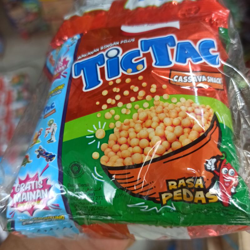 

Makanan Ringan Pilus Tic Tac Rasa Pedas