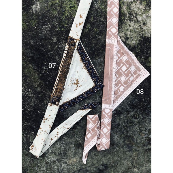 UDENG BATIK SEMI TULIS SETENGAH JADI LEMBARAN