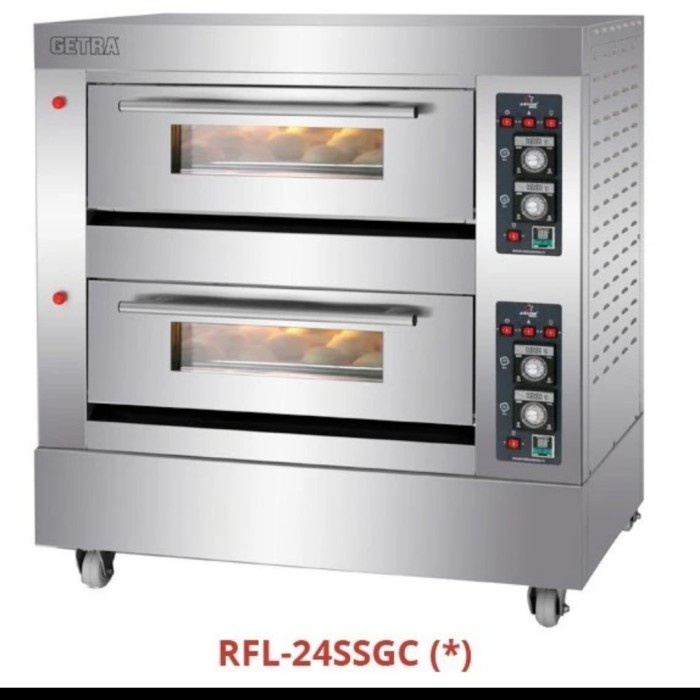 oven pemanggang roti 2 deck 4 tray GETRA