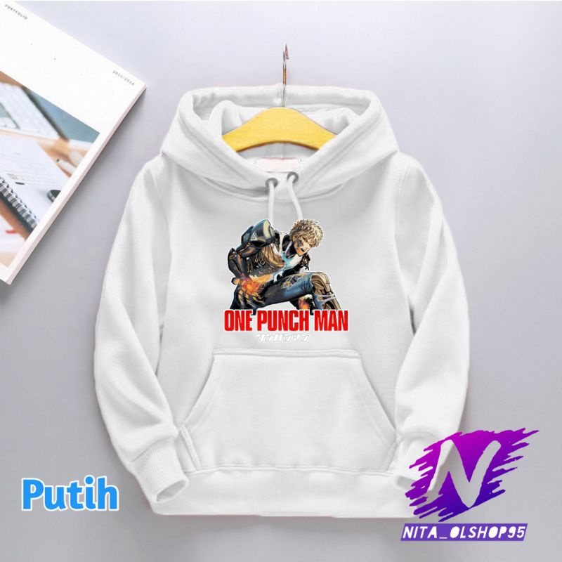 hoodie anak genos anime one punch man