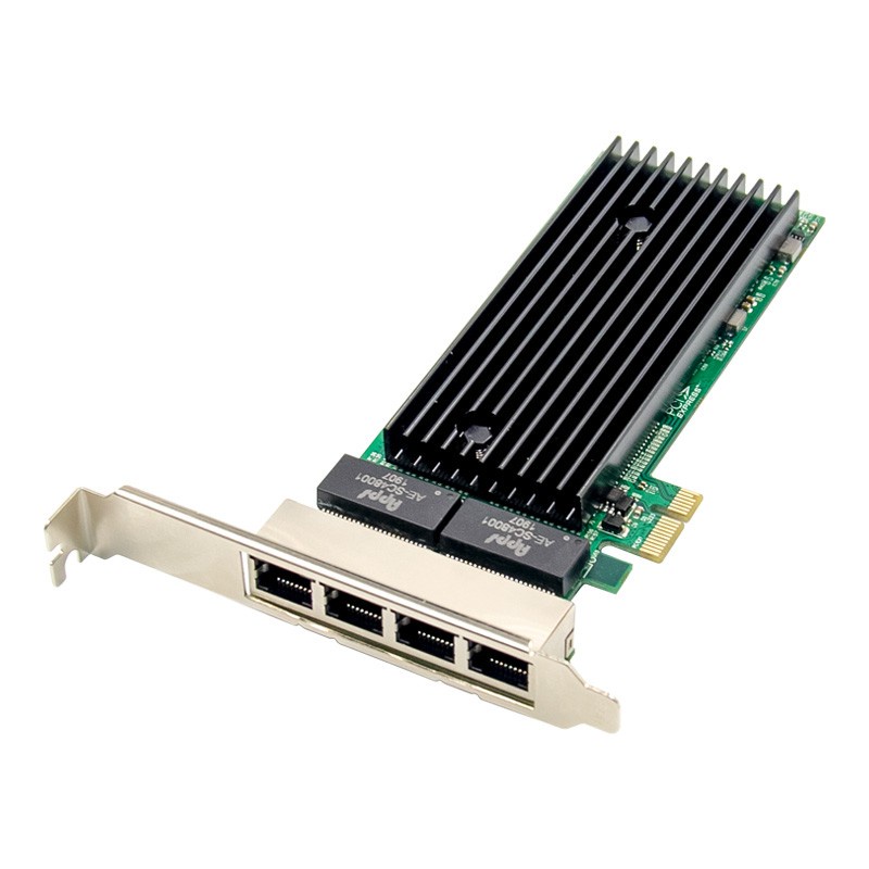 PCI-E Lan Card Intel Quad 82575 Intel 82576 4 Port Gigabit 1000M