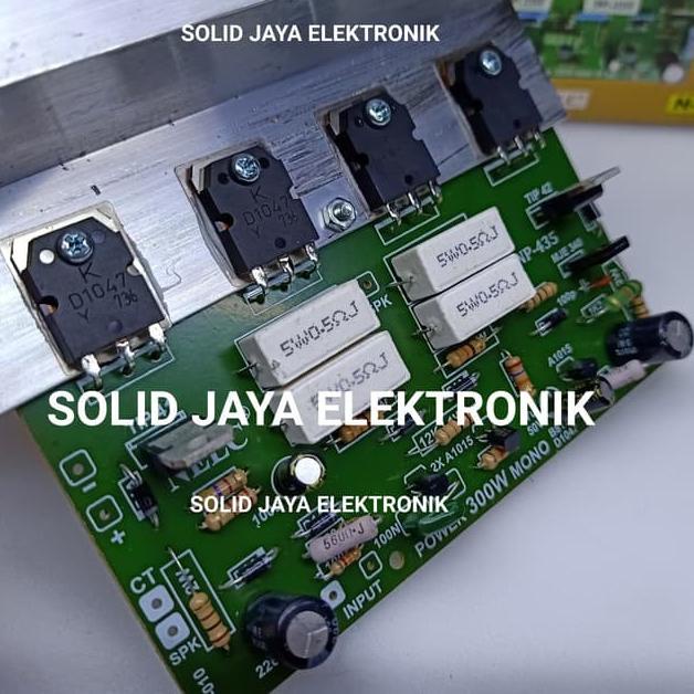 COD  6.6 KIT POWER MONO 300 WATT KIT AMPLIFIER AUDIO OCL 300W TR B817 D1047 ASLI KIT OCL 300W NELC N