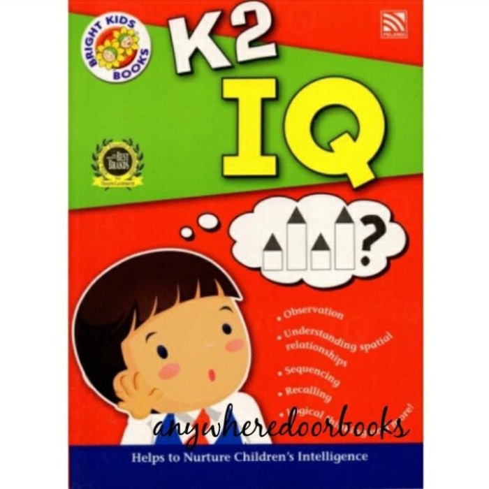

IQ WORKBOOK K2 BRIGHT KIDS #RM
