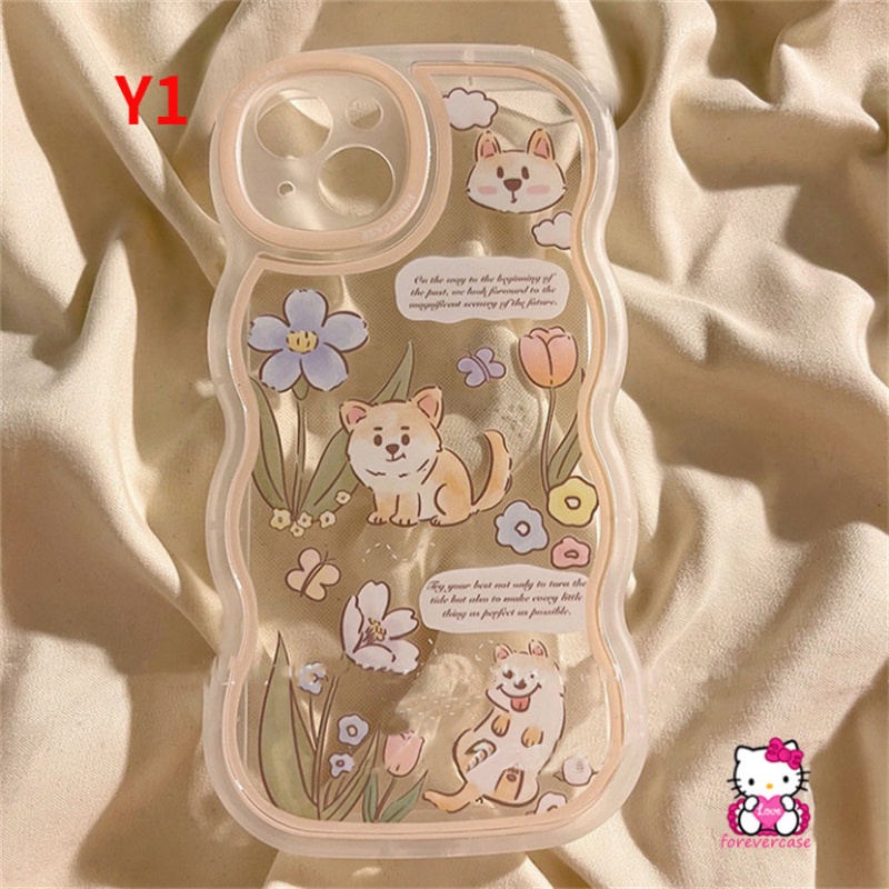 Soft Case TPU Motif Anak Anjing Untuk VIVO Y15s Y20 Y35 Y21s Y12 Y12i Y20s Y12s Y15 Y21 Y91 Y16 Y50 Y30 Y21A Y21T Y33s Y11 Y93 Y33s Y91C