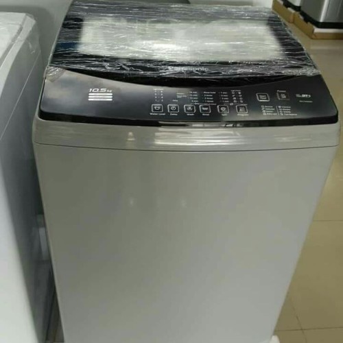 Mesin Cuci 1 Tabung PANASONIC NA F105MB1WS 10.5 KG Soft Close Door