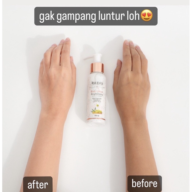 Awday Bodylotion Brightening body lotion