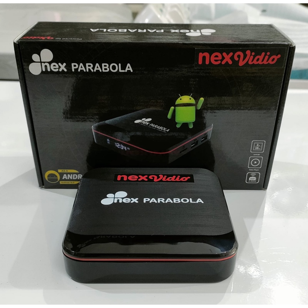 NEX PARABOLA NEX VIDIO ANDROID BOX RECEIVER SMART TV