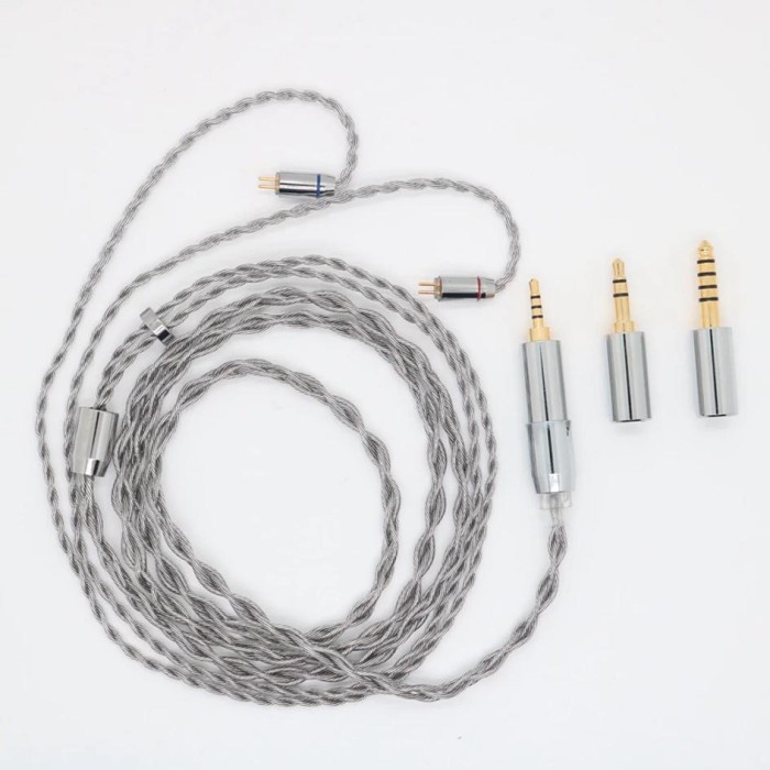 XINHS 4 Cores Modular IEM Upgrade Cable 3.5mm 2.5mm 4.4mm Plug