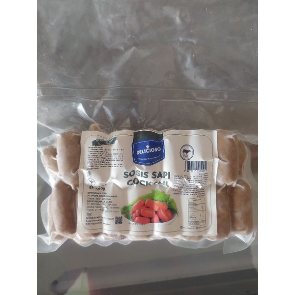 

DELICIOSO,sosis cocktail 450g ,sosis