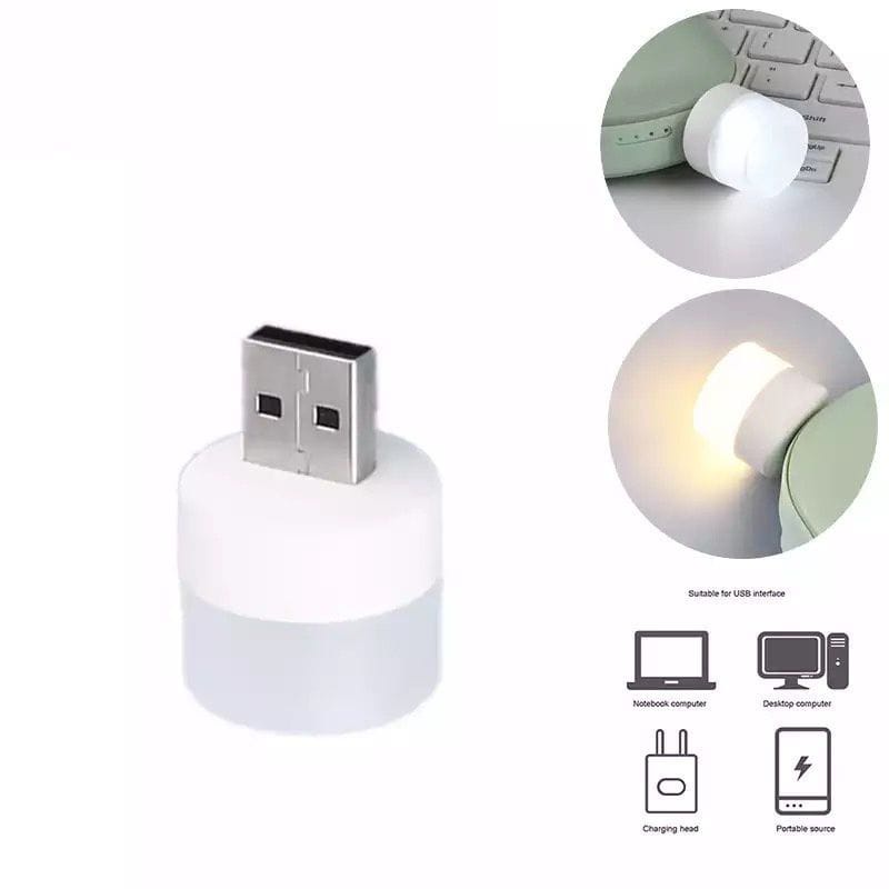 Lampu Mini LED USB Portable Kecil / Lampu LED USB Mini / Lampu Baca Lampu Travel