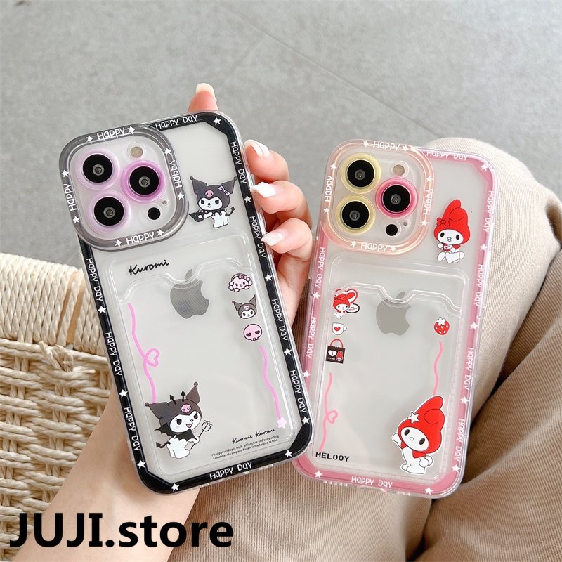 Soft Case TPU Motif Kartun Melody Koloomi Untuk IPhone 14 13 11 Pro Max 8 7 Plus X XS XR