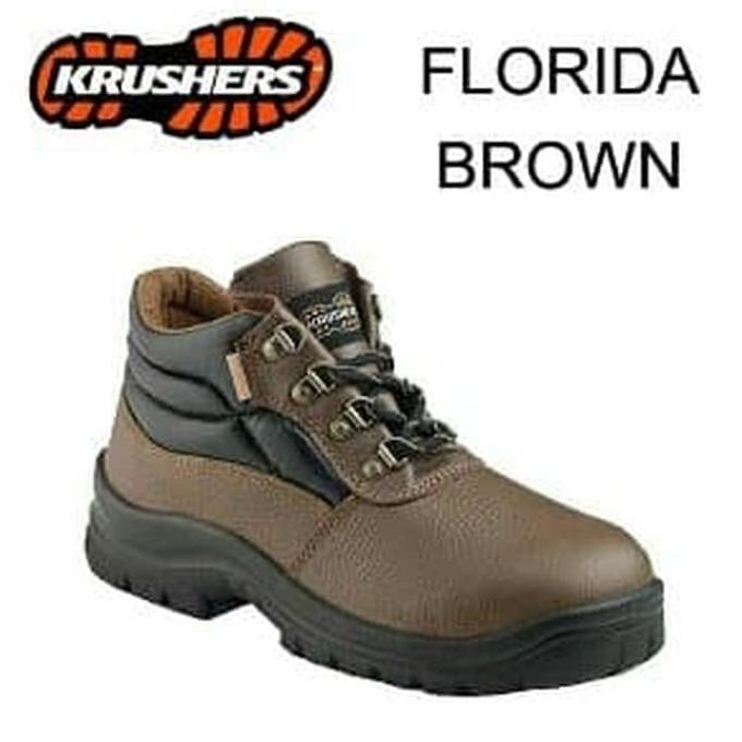 Sepatu Safety Krusher FLORIDA Brown