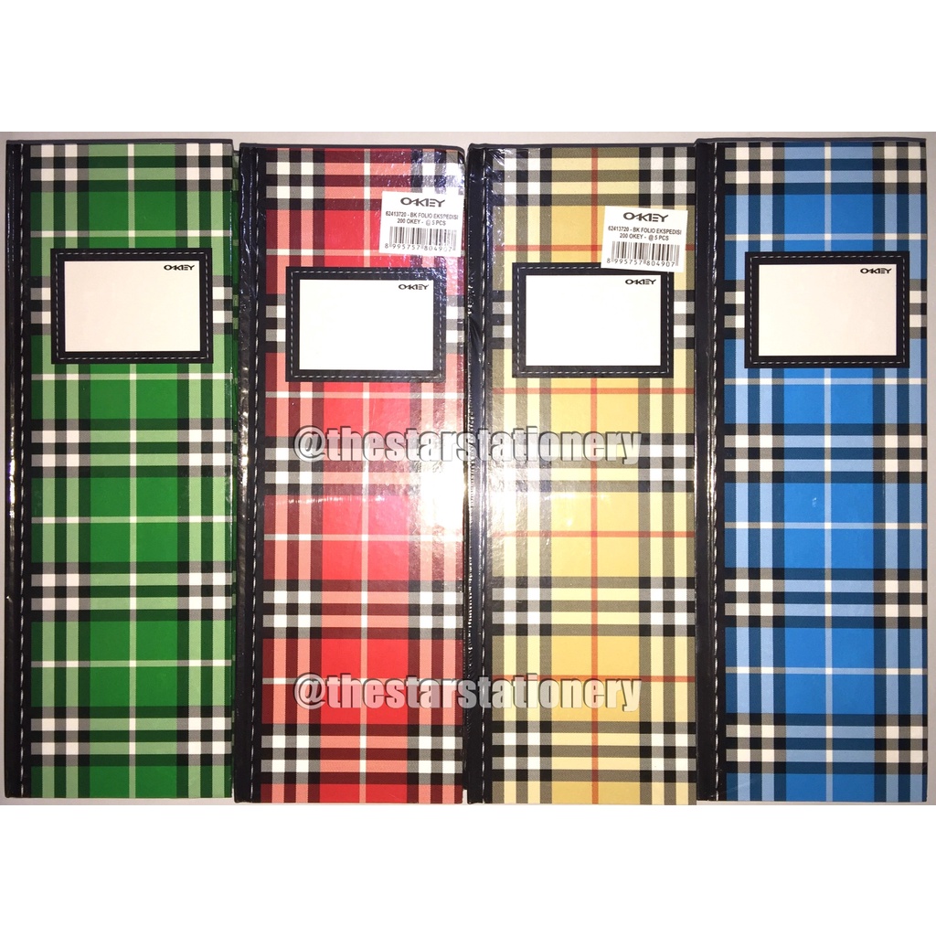 

(1 Biji) Okey Buku Hard Cover Ekspedisi 200 Isi 200 Lembar / HC Okey Expedisi 200