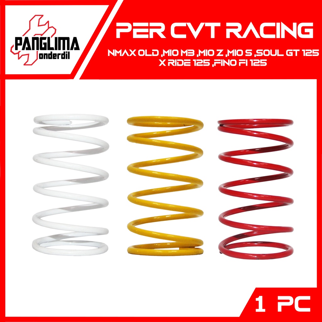 Per CVT Racing 1000-1500-2000 RPM Yamaha Mio M3-Z-S &amp; X-Ride 125 Bluecore &amp; NMAX-N Max Old-Lama &amp; Soul GT 125 New Blue Core Pir-Peer Puly-Pully-Puli-Pulli