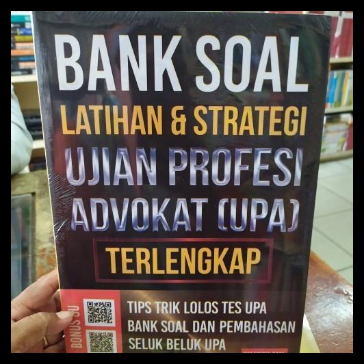 

DISKON TERBATAS !!! BUKU BANK SOAL LATIHAN & STRATEGI UJIAN PROFESI ADVOKAT (UPA) TERLARIS