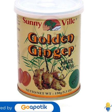

Quality Control✅Golden Ginger Can Herb Drops Mild 150 Gram|SQ5