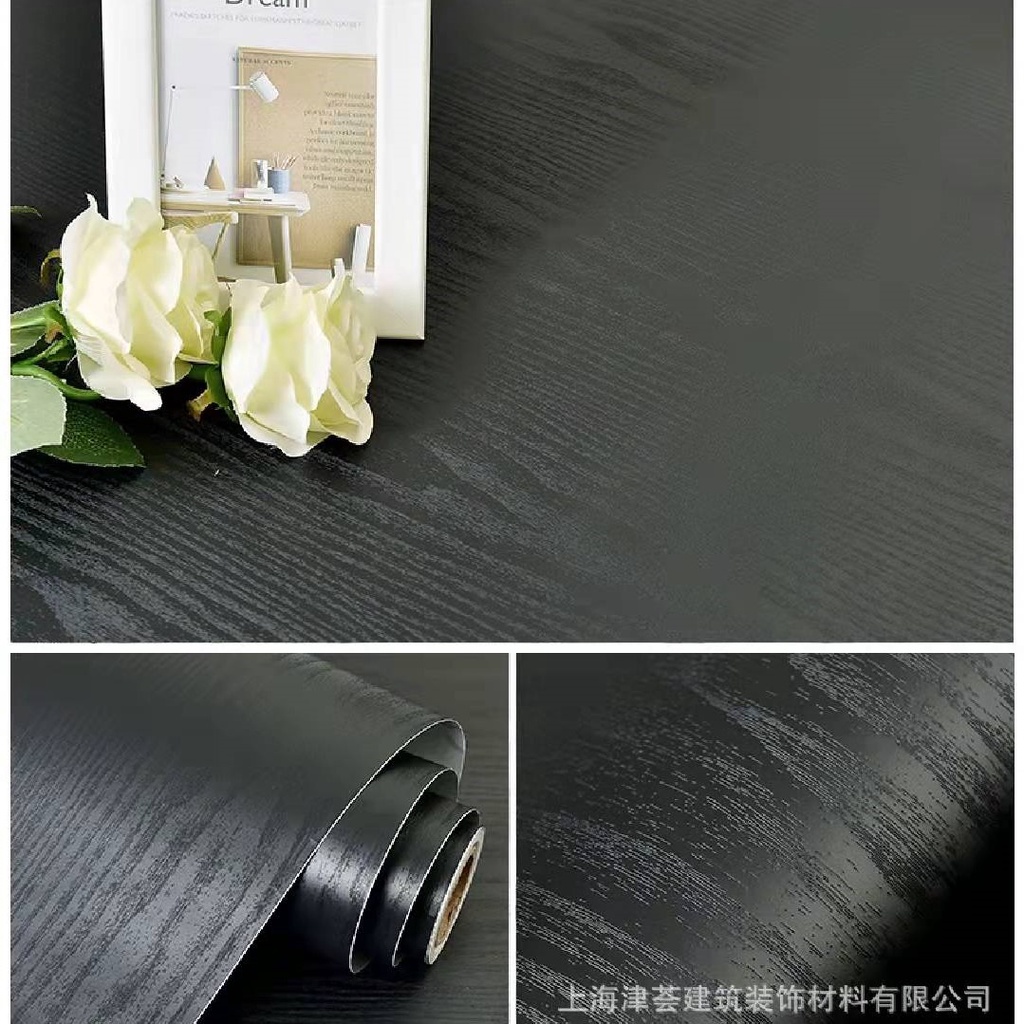 Wallpaper Sticker Dinding Marmer Hitam Dan Putih Premium