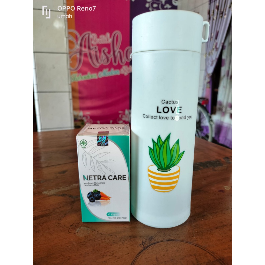 Jual Netracare Original / ORIGINAL 100 % Netra Care / Free Tumbler Netra Care / Obat Mata / Kapsul H