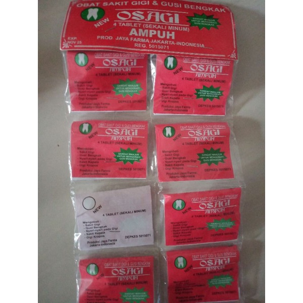 osagi obat sakit gigi dan gusi bengkak