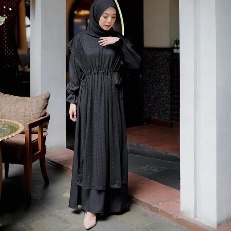 rdlt Baju Gamis Wanita Muslim Model Terbaru Dewasa Remaja Kekinian Syari Busui Sheilla Ellin Hijab ☐