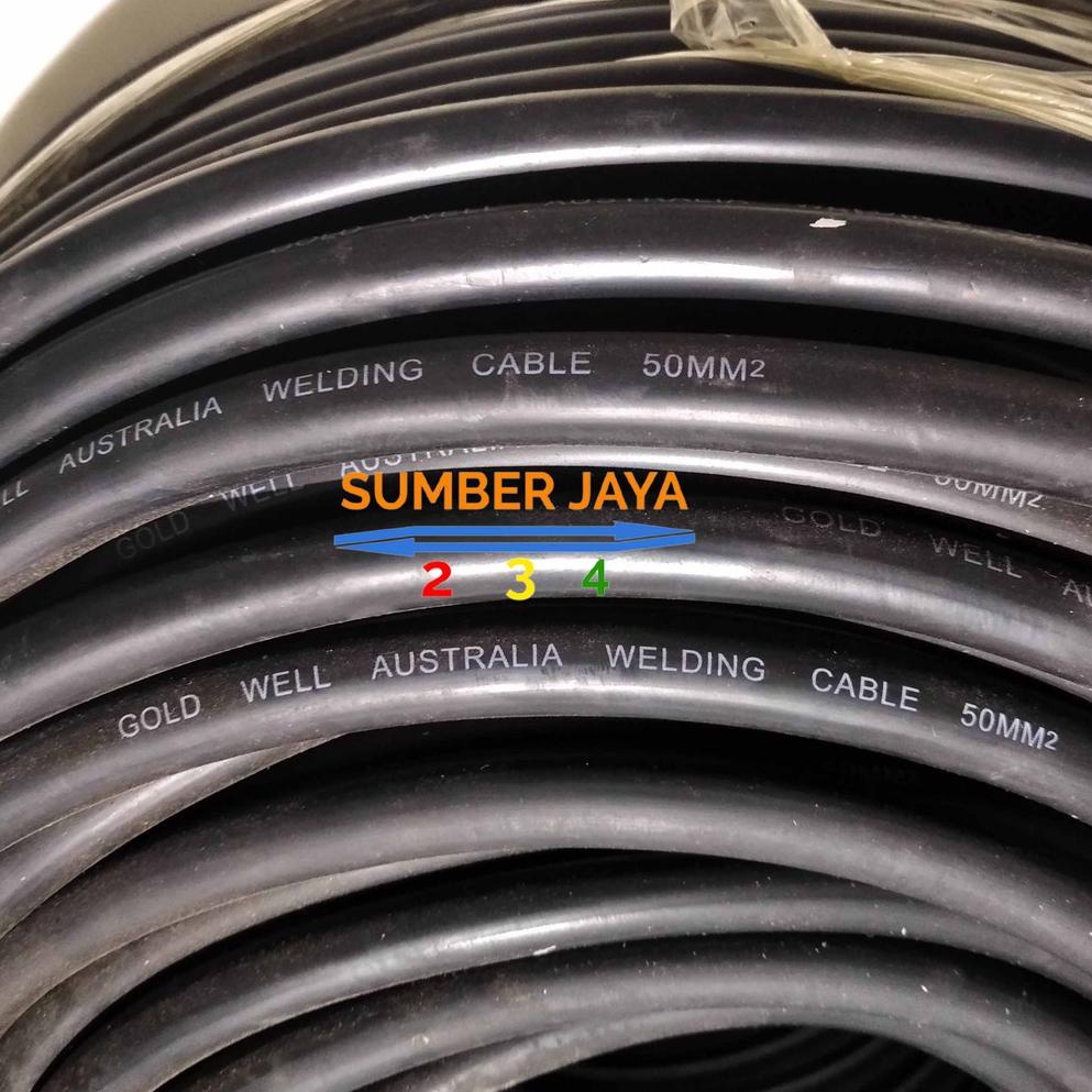 CY.18Oc22ᵟ ▪ kabel las welding cable 50 mm / welding cable 50 inch